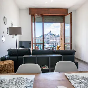  Appartement Vue Sublime Vieux-port, Douillet